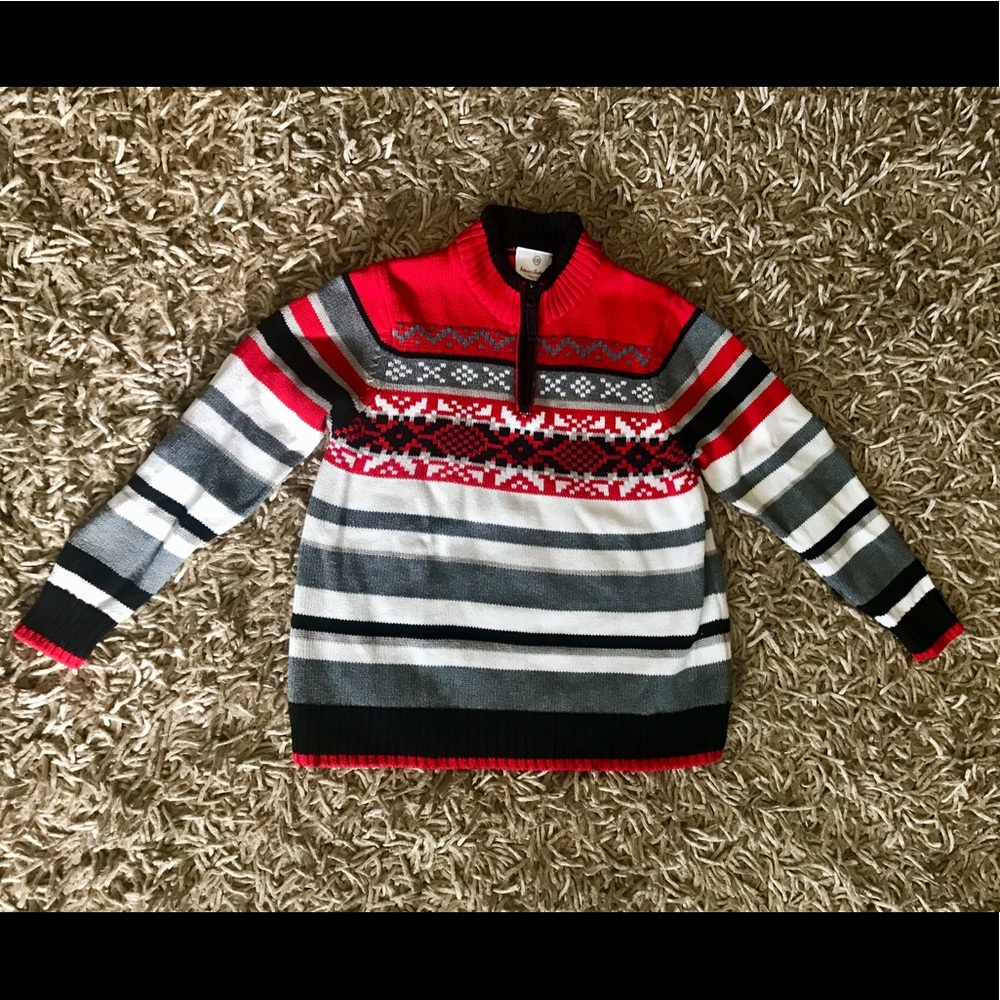Hanna Andersson Child’s Sz 7 Fair Isle Sweater